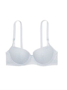 Victoria's Secret Push Up Balconette Bra Sz 34DDD